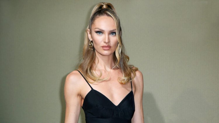 Candice Swanepoel wows in a striking outfit!