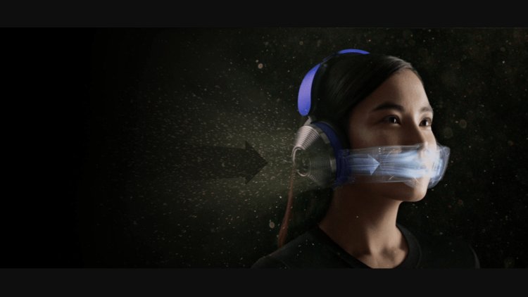 The Dyson Zone headphones ensure clean air