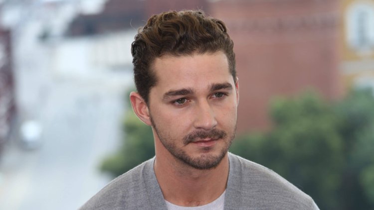 Shia LaBeouf spotted in a walk with his family