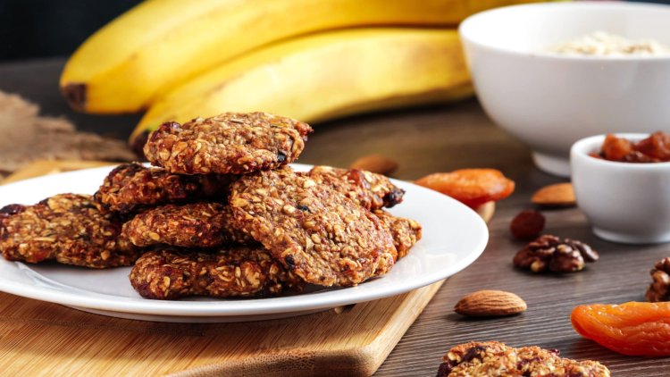 Banana cookies are great breakfast and dessert!