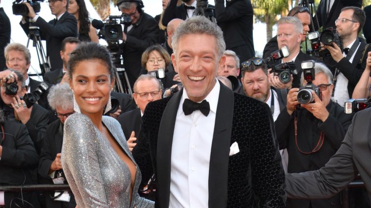 Vincent Cassel and Tina Kunakey are in Venice!