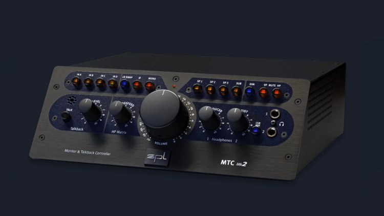 SPL MTC Mk2: new monitor &amp; talkback controller