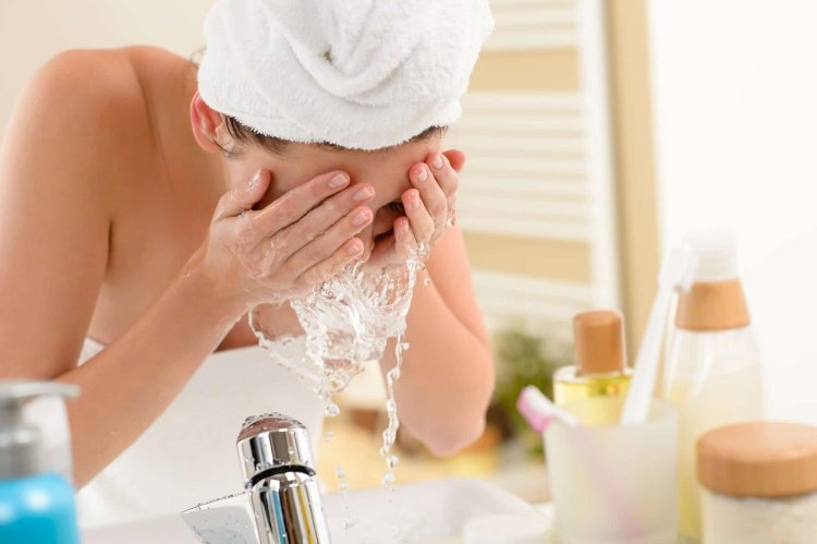 Do you wash your face with warm water?