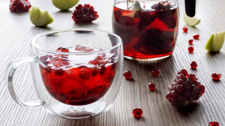 All the benefits of the pomegranate tea!