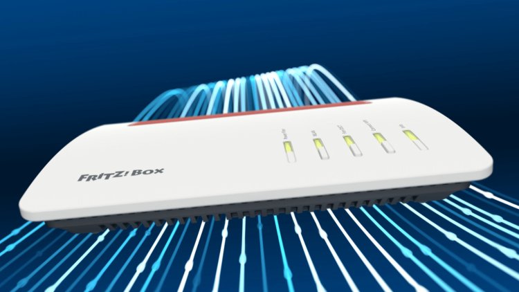 Fiber optic router: Fritzbox 5590 Fiber