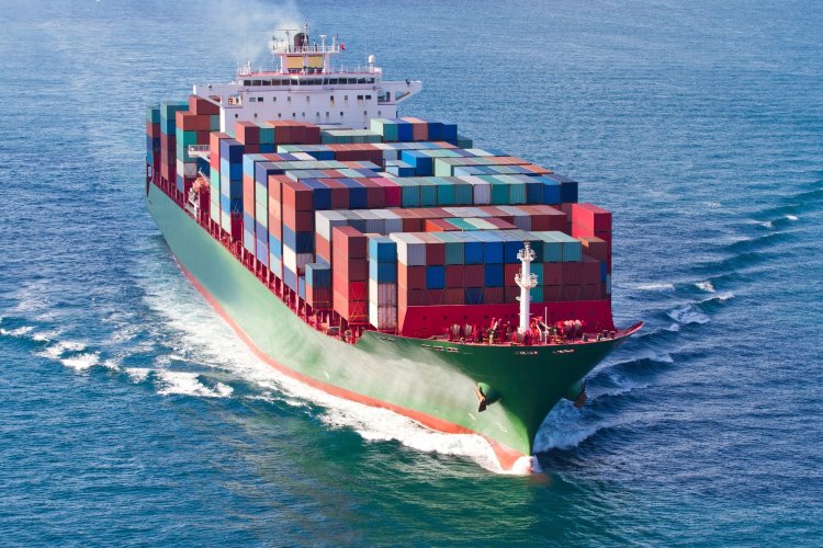 The autonomous container ship sailed on its own