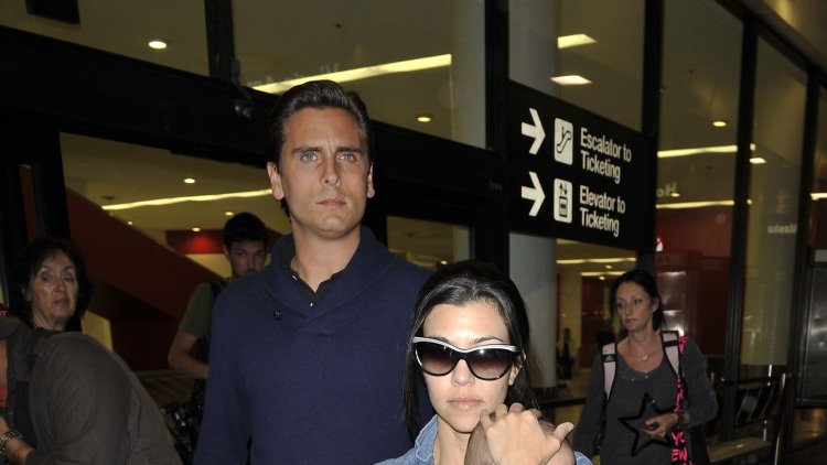 Disick is finally caught with a woman his age!