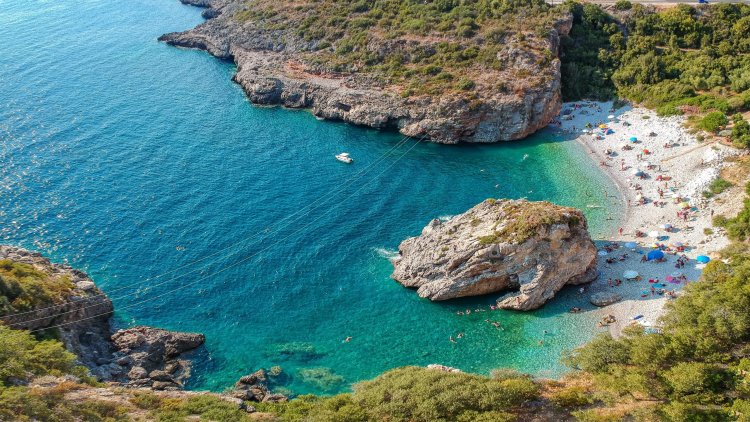 Greek beach with frightening name- Foneas beach