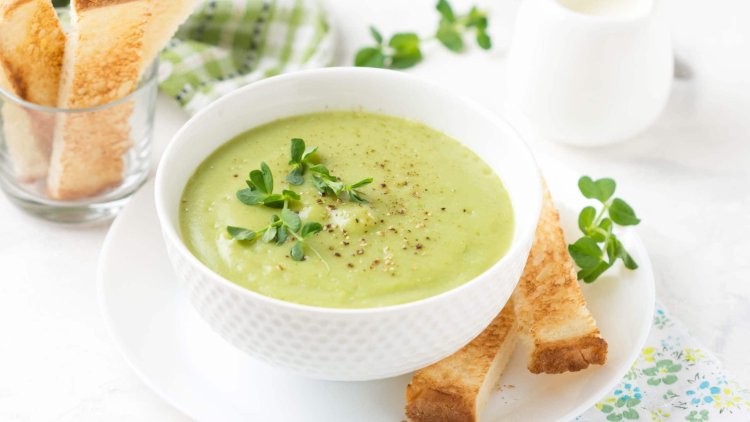 Make perfect zucchini cream soup!