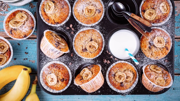 New recipe: Simple banana muffins