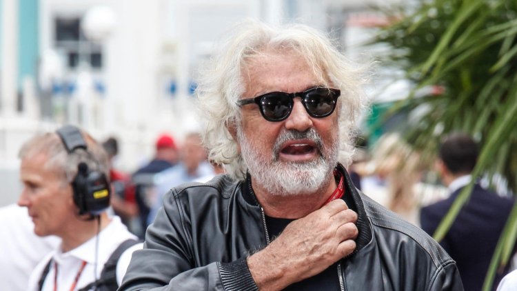 Briatore delighted his followers with one photo
