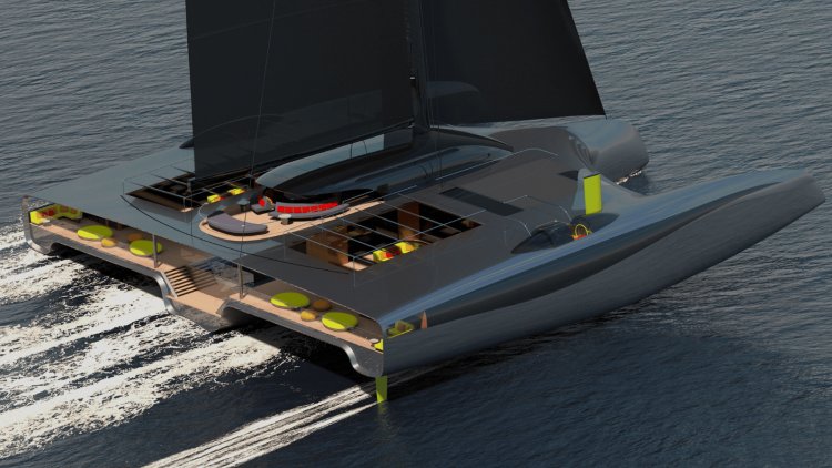 Super luxury solar yacht: A unique concept