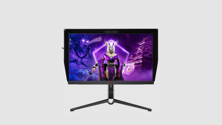 The AGON PRO AG274QS lands as a special gaming monitor