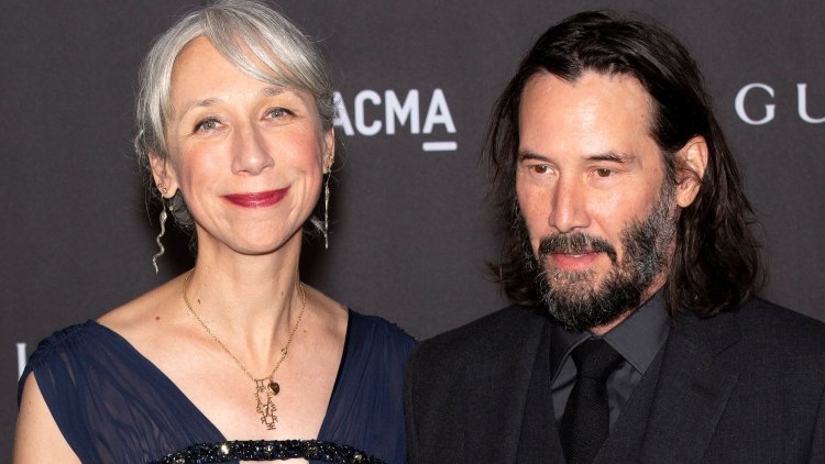 Keanu Reeves and Alexandra Grant make rare red carpet appearance
