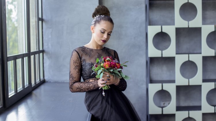 Black wedding dresses are becoming a growing trend in the world!