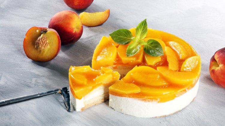 Easy summer peach cake recipe