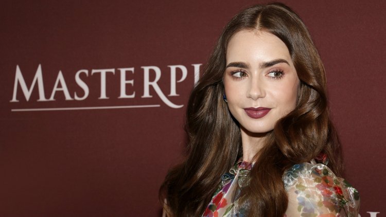 Lily Collins pays tribute to Audrey Hepburn