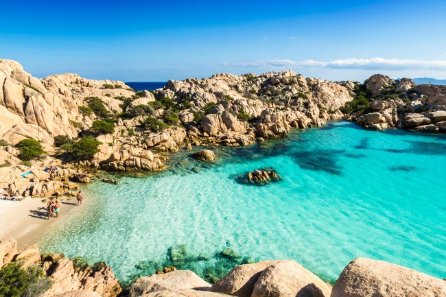 One of the most beautiful beaches in Italy- Cala Coticcio