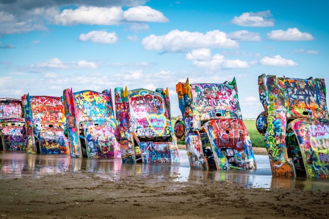 Cadillac Ranch: Texas' weirdest attraction