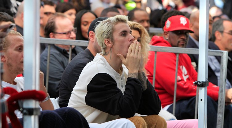 Justin Bieber visited the church