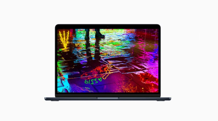 The MacBook Air M2 already has a date