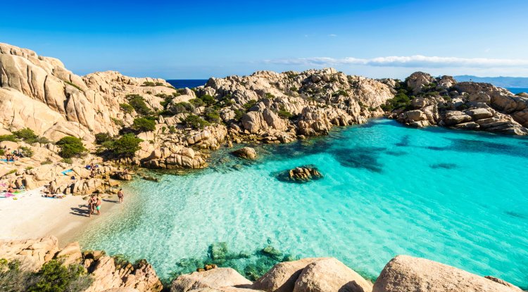 One of the most beautiful beaches in Italy- Cala Coticcio