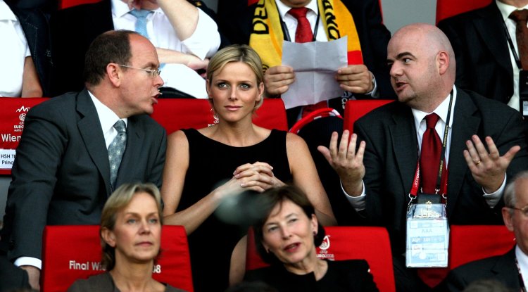 Princess Charlene did not appear at Rose Ball