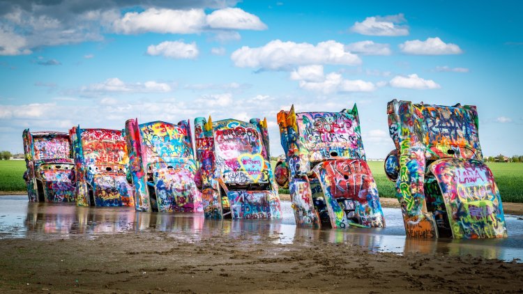 Cadillac Ranch: Texas' weirdest attraction