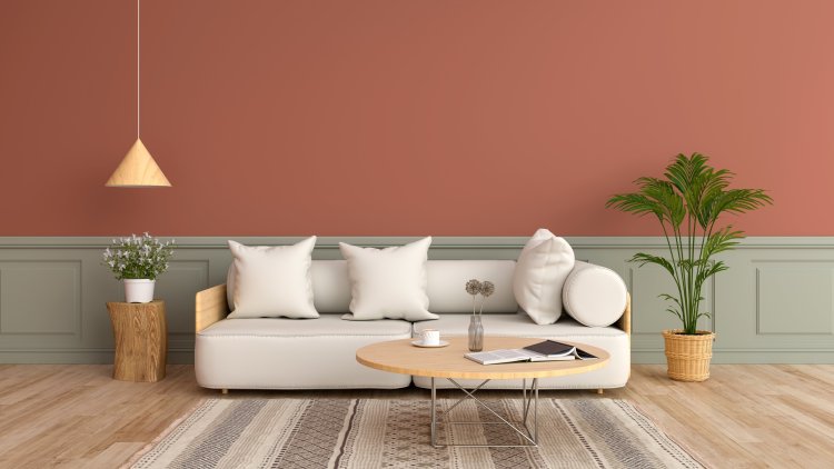 HOME DESIGN: LIVING ROOM IN EARTH TONES!