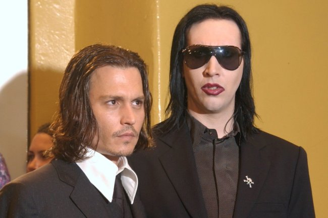 Johnny Depp and Marilyn Manson's leaked messages