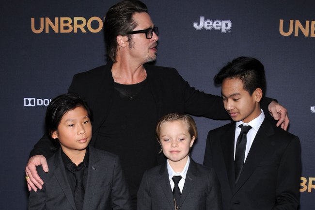 Brad Pitt's bad relationship with his sons