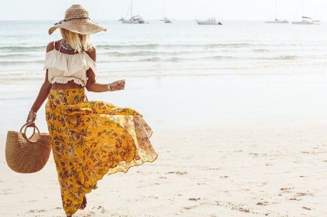 The perfect summer beach look!