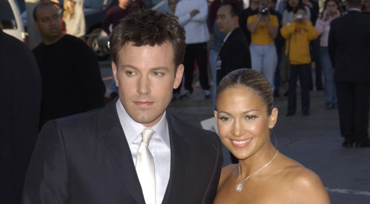 Ben was filmed in front of his ex-wife's house