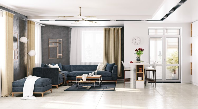 5 tips on how to make the most of an open living room