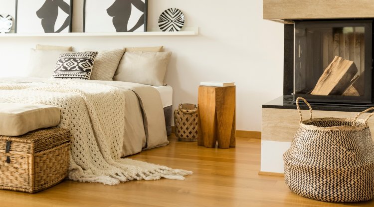 Simple and natural: a modern organic interior