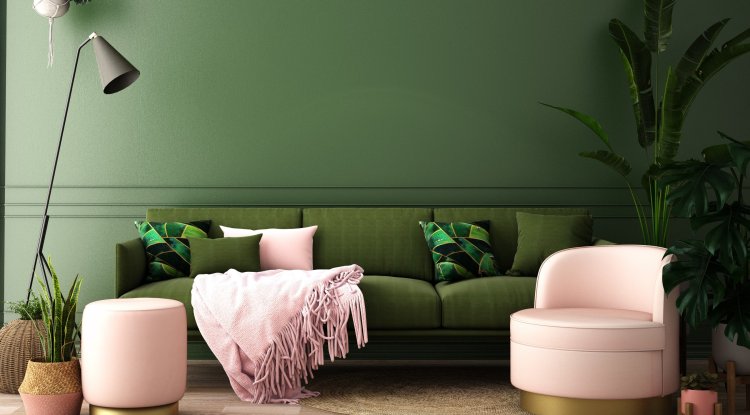 Home interior: A living room designed to heal!