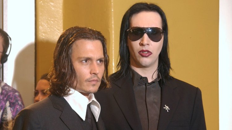 Johnny Depp and Marilyn Manson's leaked messages
