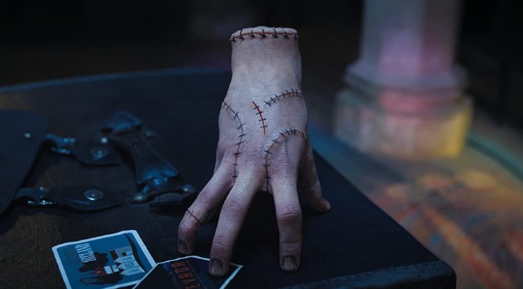 Who plays the Thing in "Wednesday"
