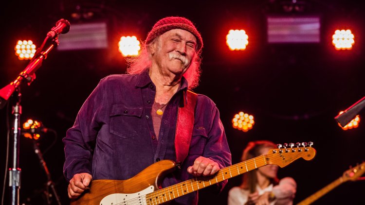 David Crosby was working on a new album!