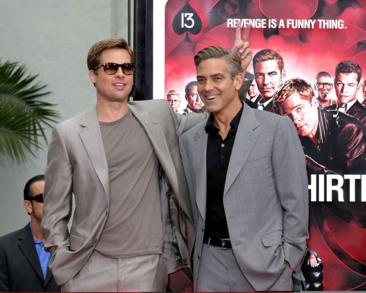 Brad Pitt and George Clooney together again on movie