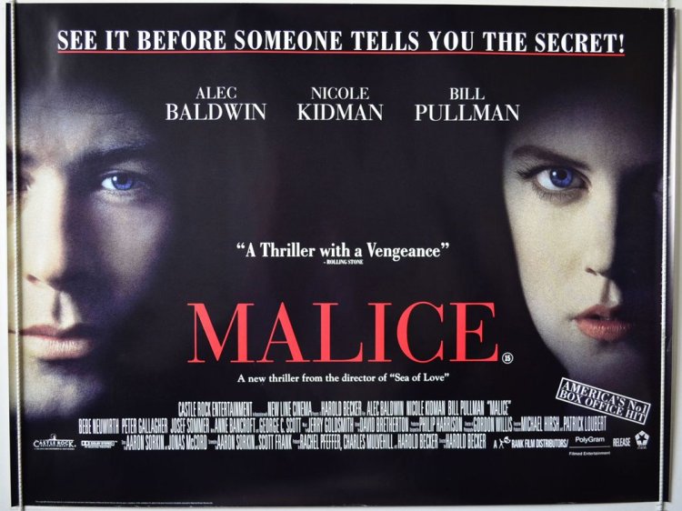 Malice (1993): A Gripping Psychological Thriller