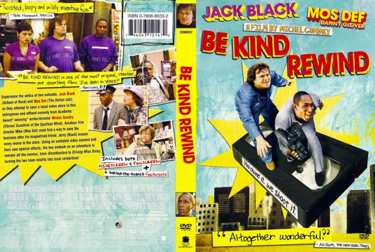 Be Kind Rewind (2008) – A Heartwarming Comedy with a Unique Twist