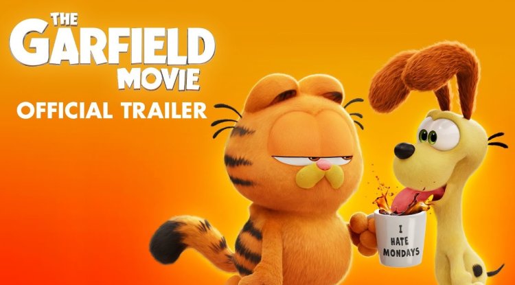 The first trailer for the animated "Garfield" is out!