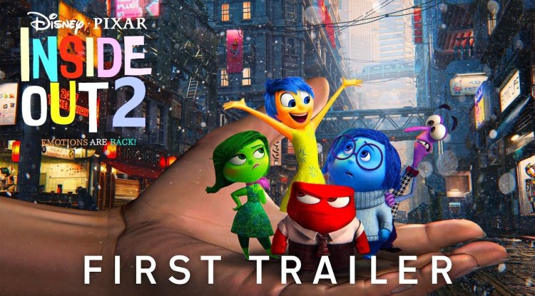 Watch the trailer for the animated film "Inside Out 2"!