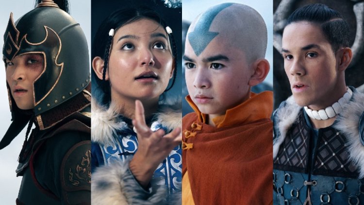The first official poster for the "Avatar: The Last Airbender" is out!