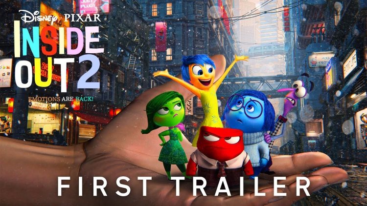 Watch the trailer for the animated film "Inside Out 2"!
