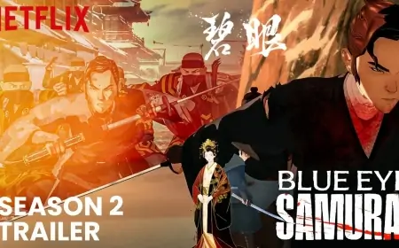 "Blue Eye Samurai" will be back with a second season!