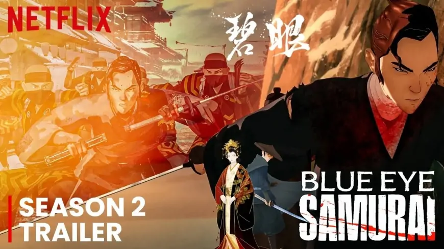 "Blue Eye Samurai" will be back with a second season!