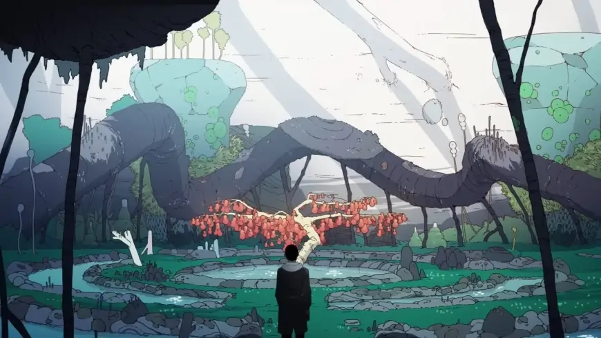 One of the most beautiful animated series of the year: ,,Scavengers Reign“
