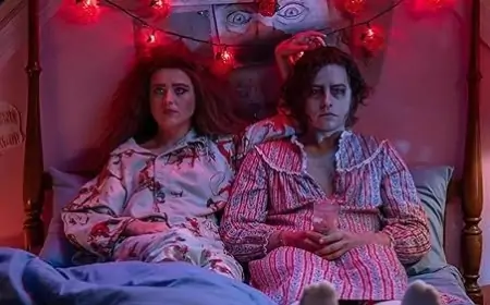 Kathryn Newton and Cole Sprouse in the trailer for the horror comedy "Lisa Frankenstein"!